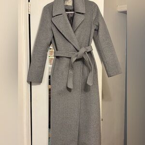 Soia & Kyo Wool Belted Long Coat